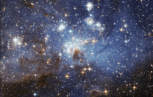 https://en.wikipedia.org/wiki/Star – -该图像来自欧洲航天局，使用哈勃太空望远镜。它被认为是大麦哲伦云的LH 95恒星形成区。